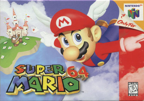 Cover for Super Mario 64.