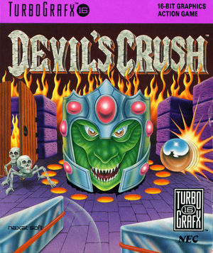Cover for Devil's Crush.