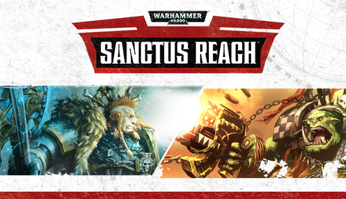 Cover for Warhammer 40,000: Sanctus Reach.