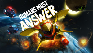 Cover for Humans Must Answer.
