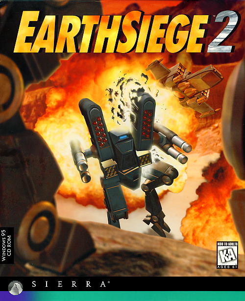 Cover for Earthsiege 2.