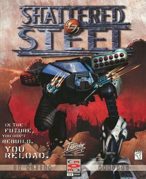Cover for Shattered Steel.