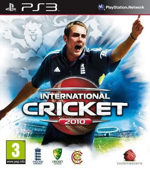 Cover for International Cricket 2010.