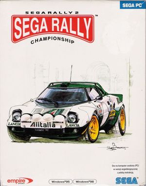 Cover for Sega Rally 2.