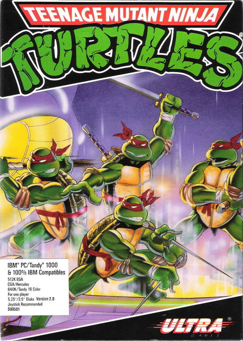 Cover for Teenage Mutant Ninja Turtles.