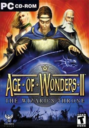 Cover for Age of Wonders II: The Wizard's Throne.