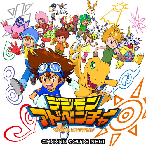Cover for Digimon Adventure.