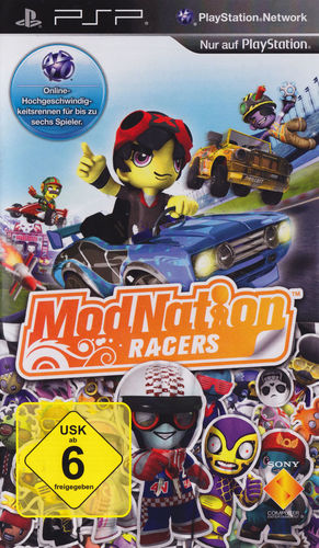 Cover for ModNation Racers.