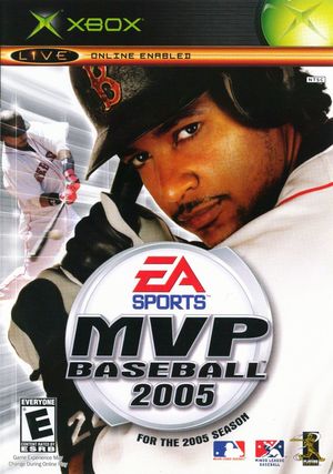 Cover for MVP Baseball 2005.