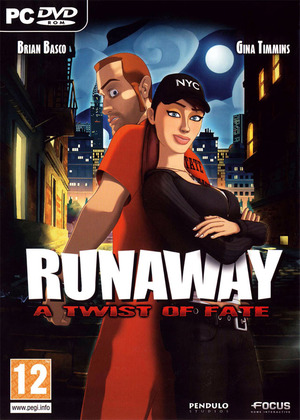 Cover for Runaway 3: A Twist of Fate.