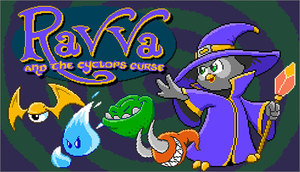 Cover for Ravva and the Cyclops Curse.