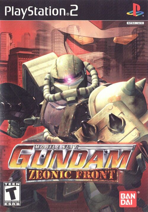 Cover for Mobile Suit Gundam: Zeonic Front.