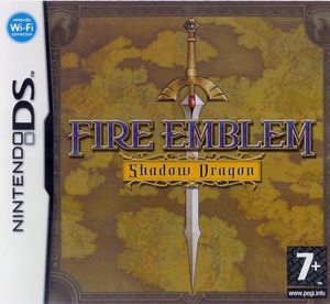 Cover for Fire Emblem: Shadow Dragon.