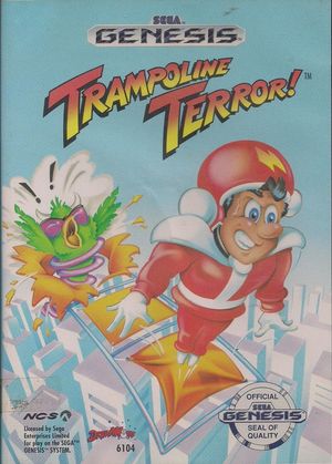Cover for Trampoline Terror!.