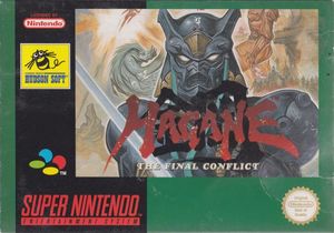 Cover for Hagane: The Final Conflict.