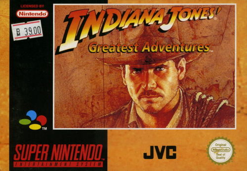 Cover for Indiana Jones' Greatest Adventures.