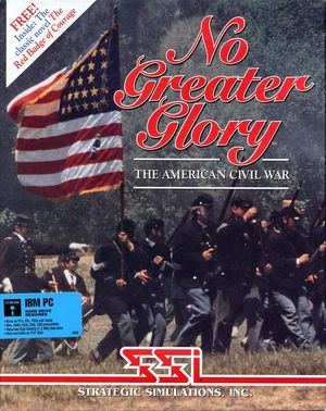Cover for No Greater Glory: The American Civil War.