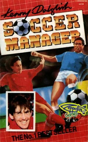Cover for Kenny Dalglish Soccer Manager.