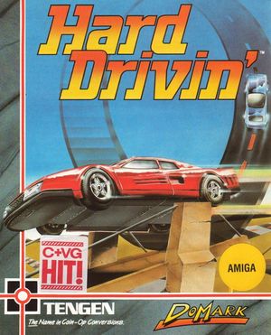 Cover for Hard Drivin'.