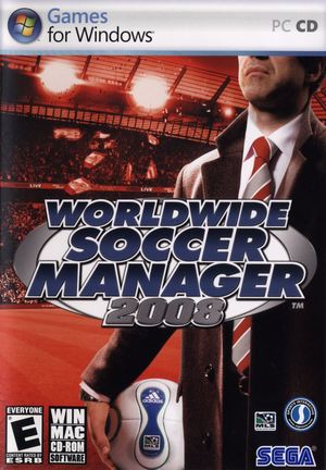 Cover for Football Manager 2008.