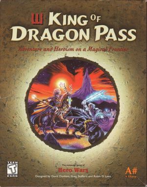 Cover for King of Dragon Pass.