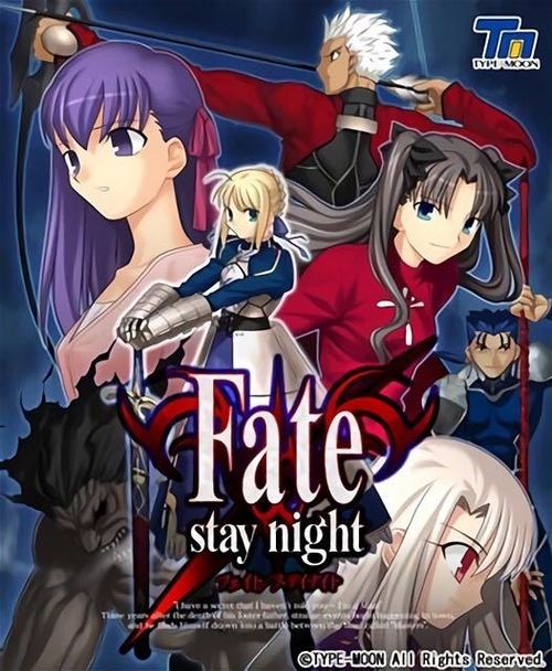 Cover for Fate/stay night.