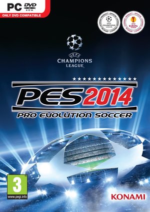 Cover for Pro Evolution Soccer 2014.