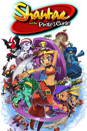Cover for Shantae and the Pirate's Curse.