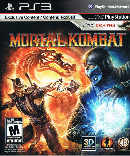 Cover for Mortal Kombat.
