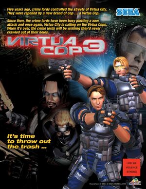 Cover for Virtua Cop 3.