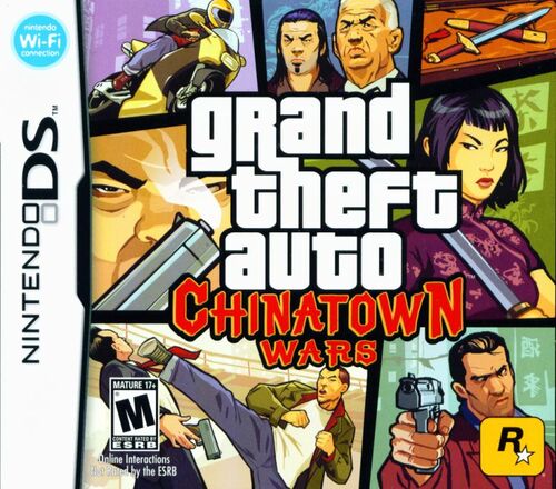 Cover for Grand Theft Auto: Chinatown Wars.