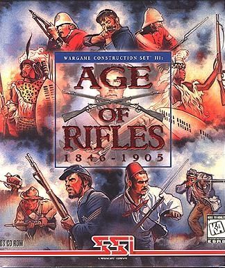 Cover for Wargame Construction Set III: Age of Rifles 1846-1905.