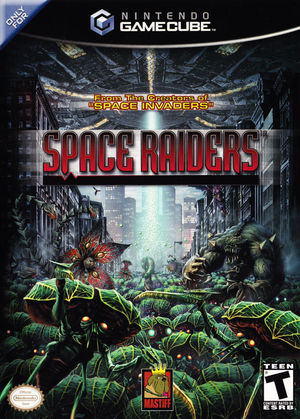 Cover for Space Raiders.