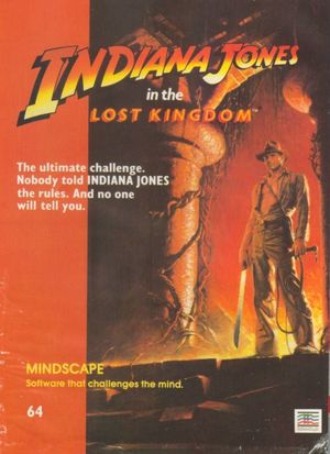 Cover for Indiana Jones in the Lost Kingdom.