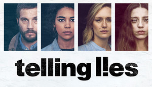Cover for Telling Lies.
