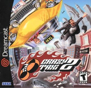 Cover for Crazy Taxi 2.