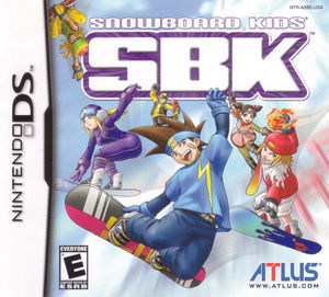 Cover for SBK: Snowboard Kids.