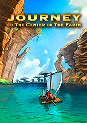 Cover for Journey to the Center of the Earth.