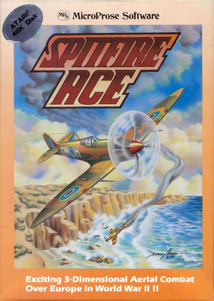 Cover for Spitfire Ace.