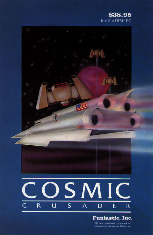 Cover for Cosmic Crusader.