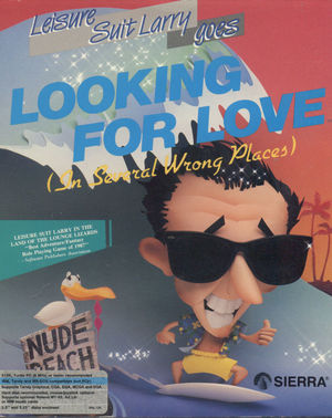 Cover for Leisure Suit Larry Goes Looking for Love (in Several Wrong Places).
