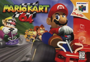 Cover for Mario Kart 64.