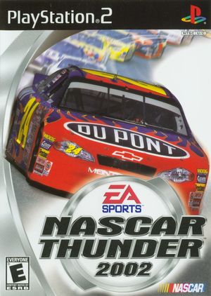 Cover for NASCAR Thunder 2002.