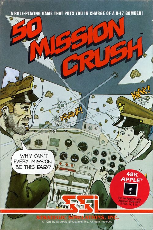 Cover for 50 Mission Crush.