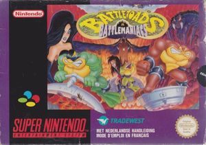 Cover for Battletoads in Battlemaniacs.