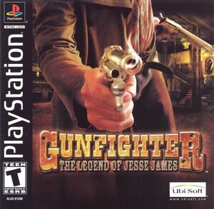 Cover for Gunfighter: The Legend of Jesse James.