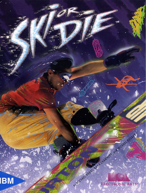 Cover for Ski or Die.