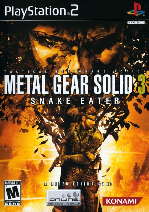 Cover for Metal Gear Solid 3: Snake Eater.