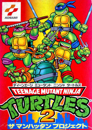Cover for Teenage Mutant Ninja Turtles III: The Manhattan Project.