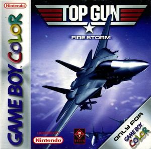 Cover for Top Gun: Firestorm.